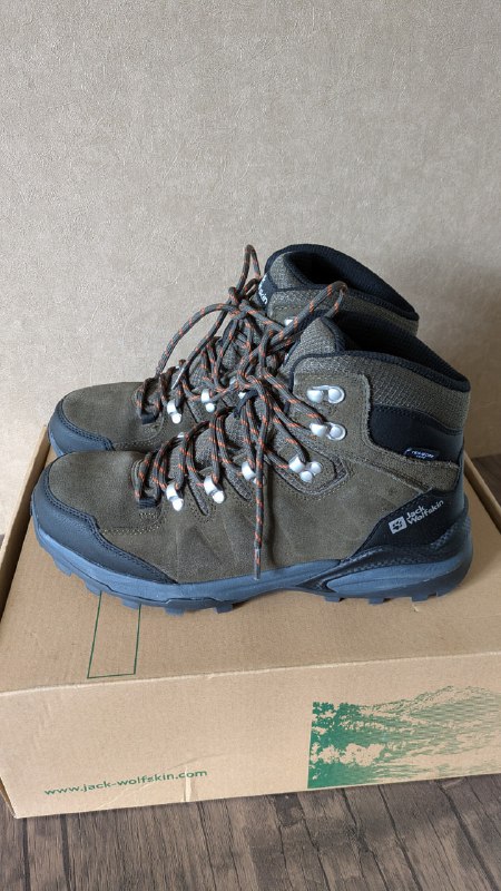 Трекинговые водонепроницаемые ботинки Jack Wolfskin, размер 41