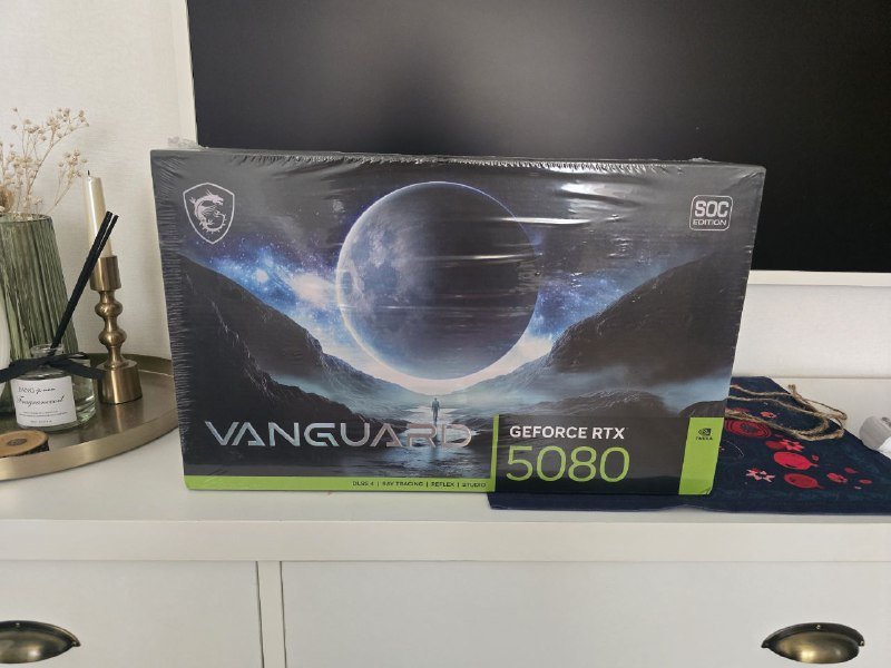 Видеокарта RTX 5080 MSI Vanguard 5