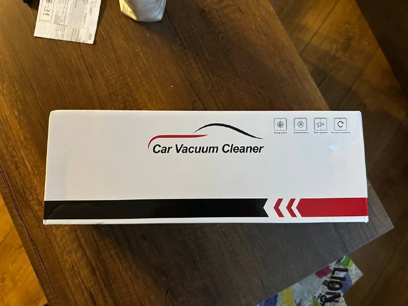 Автомобильный пылесос новый