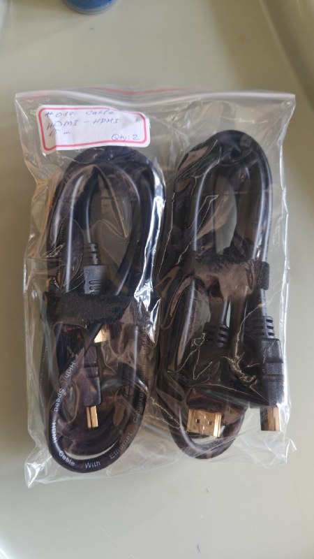Кабели HDMI-HDMI 1.5 метра 2 штуки