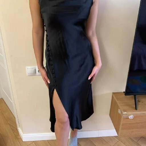 Zara black dress