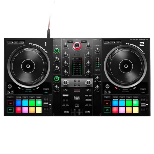 Новый DJ-контроллер Hercules DJControl Inpulse 500