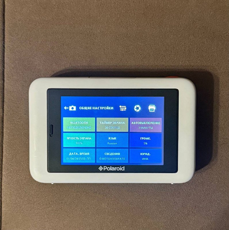 Polaroid Snaptouch фотоаппарат с принтером и 50 фото 3