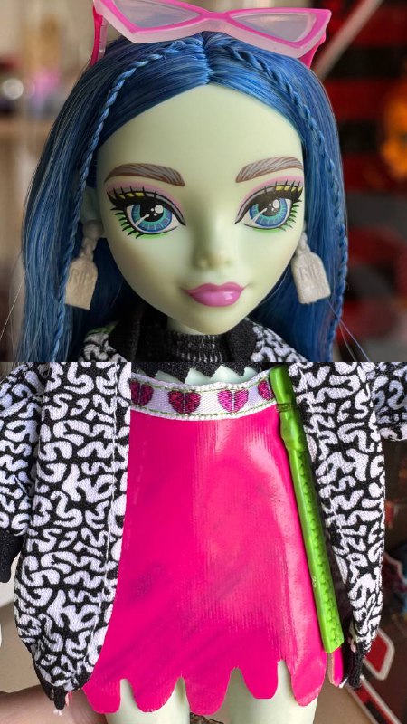Кукла Monster high, куклы Barbie с одеждой и аксессуарами 2