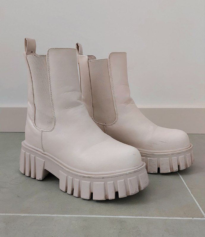 ботинки челси на платформе