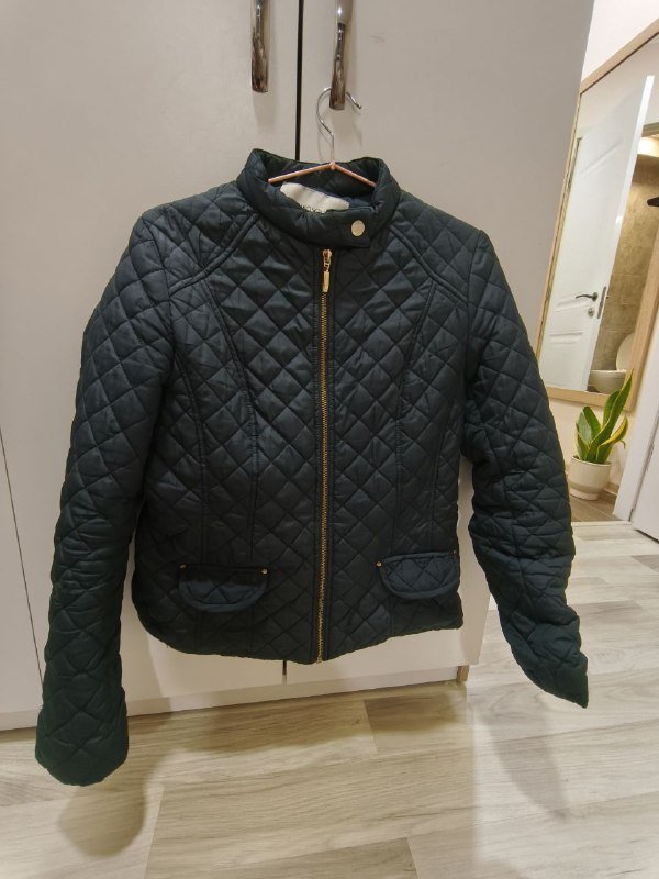 Куртка женская темно синяя 38 размер