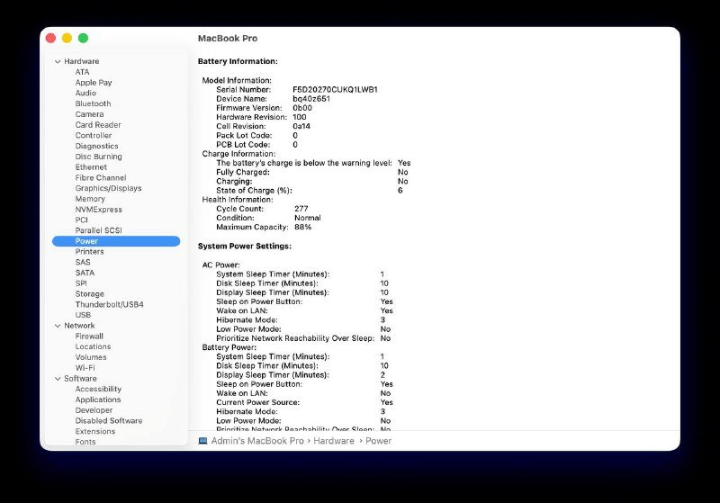 Macbook Pro 16 Inch 32GB 1TB M1 Pro 3