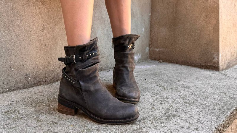 Leather boots A.S.98 Size 38