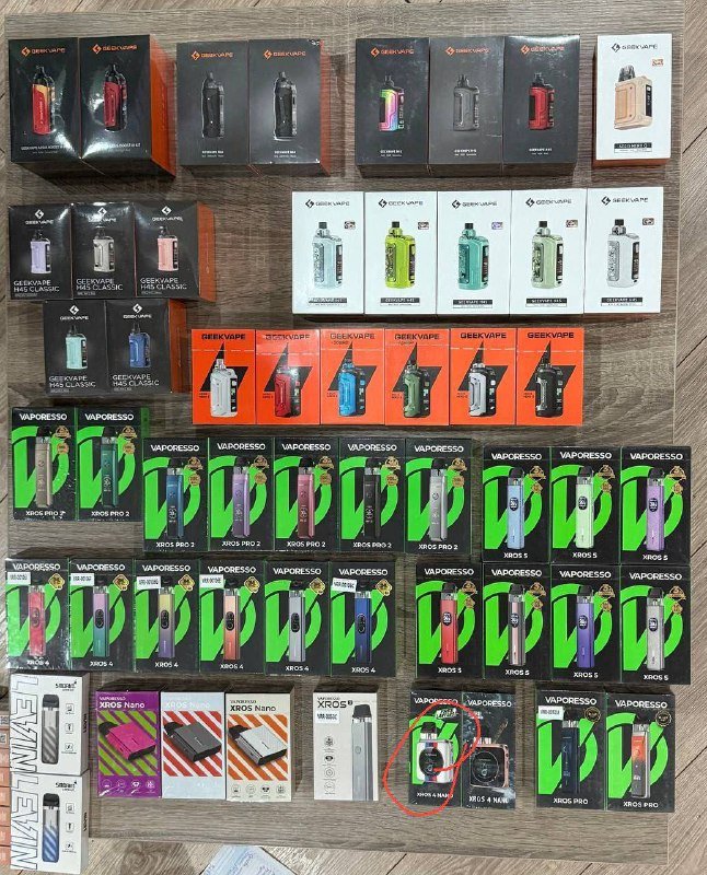 Pasito 3, Aegis Hero 5, Xros 5 Mini, Pasito 2 LE, B60 и др. электронные девайсы