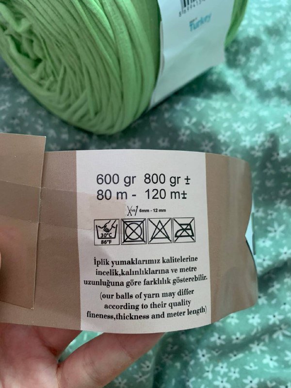 Пряжа трикотажная и хлопковая для вязания и макраме 4