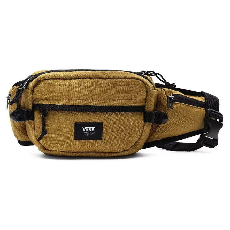 Сумка поясная Vans горчичного цвета 1