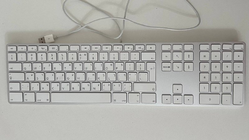 Проводная клавиатура Apple с numpad-ом A1243