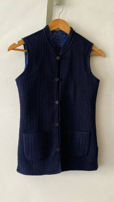 Индийская двухсторонняя теплая жилетка 2