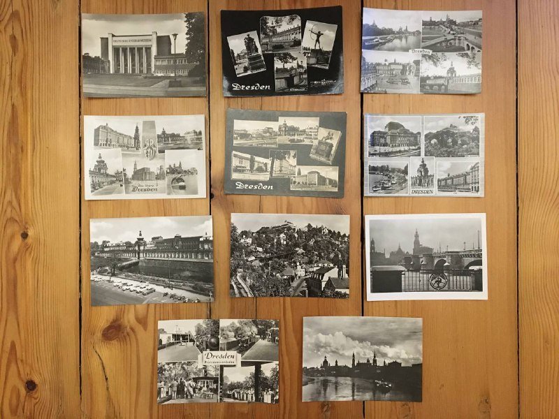 Винтажные открытки из Германии и СССР 1950-1960е годы 5