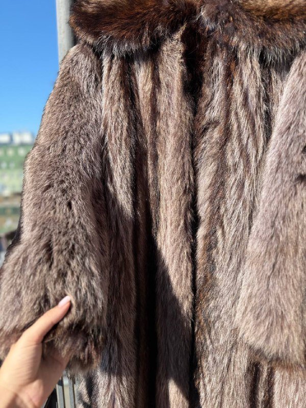 Шуба мех лиса 2