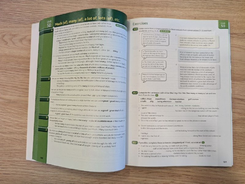 Учебник и рабочая тетрадь OUTCOMES Advanced C1, книга Advanced Grammar in Use C1-C2 4