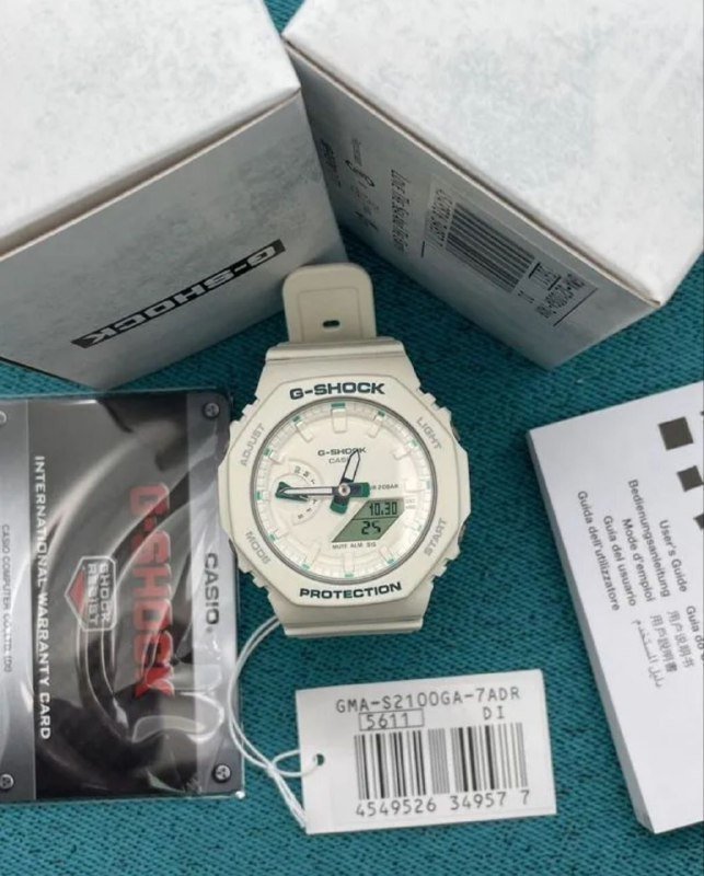 Часы Casio GShock GMA S 2100 белые оригинальные 2