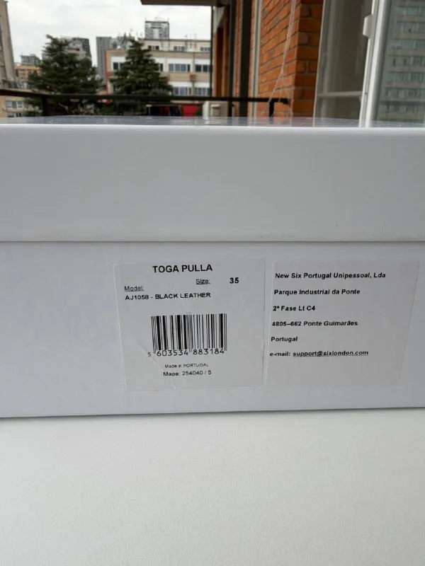 Toga Pulla Sabot Metal мюли, размер 35 1
