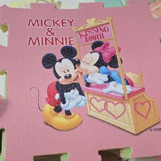 Детский коврик-пазл Mickey and Minnie