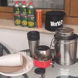 Туристический набор, газовая горелка, котелки, посуда 1
