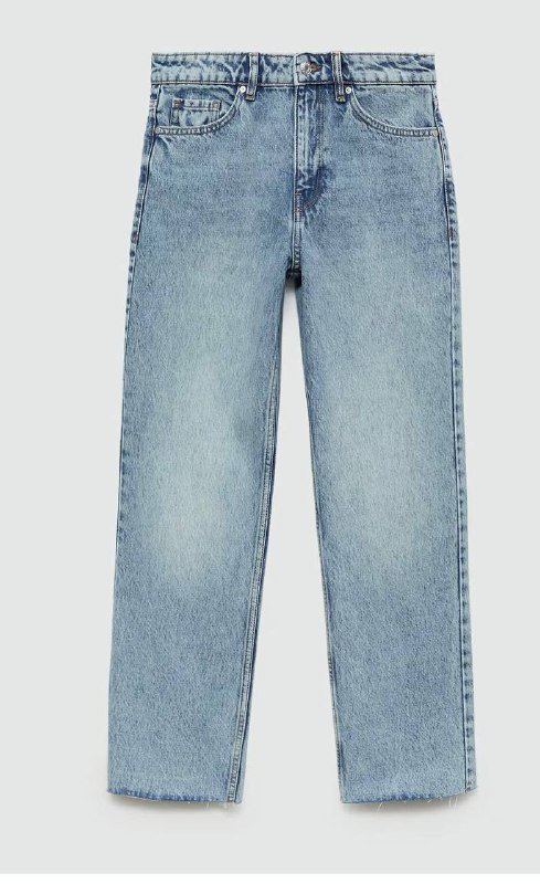 Джинсы Mango straight fit, размер 34 2