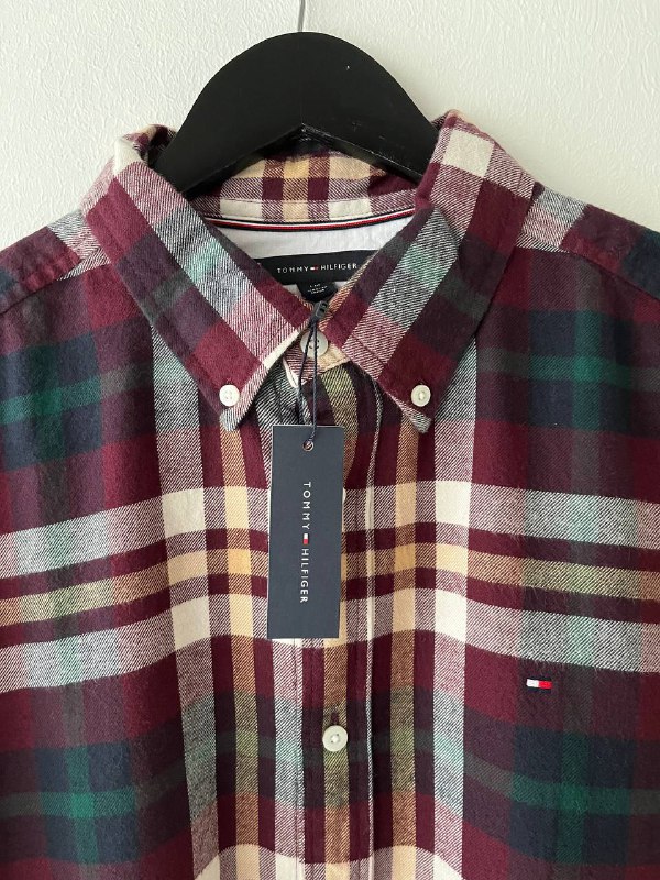 Фланелевая рубашка Tommy Hilfiger, оригинал 3