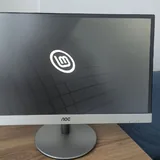 2 монитора BenQ и AOC, кронштейн 3