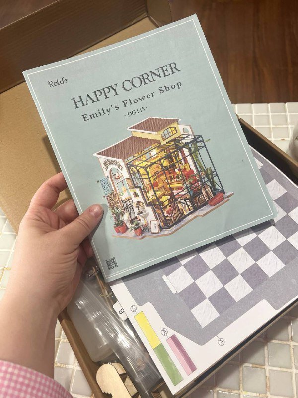 DIY конструктор цветочный магазин