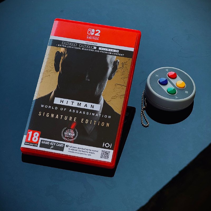 Диск Hitman Nintendo Switch 2