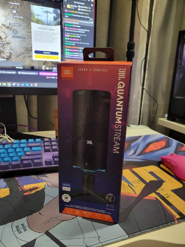 Микрофон JBL Quantum Stream