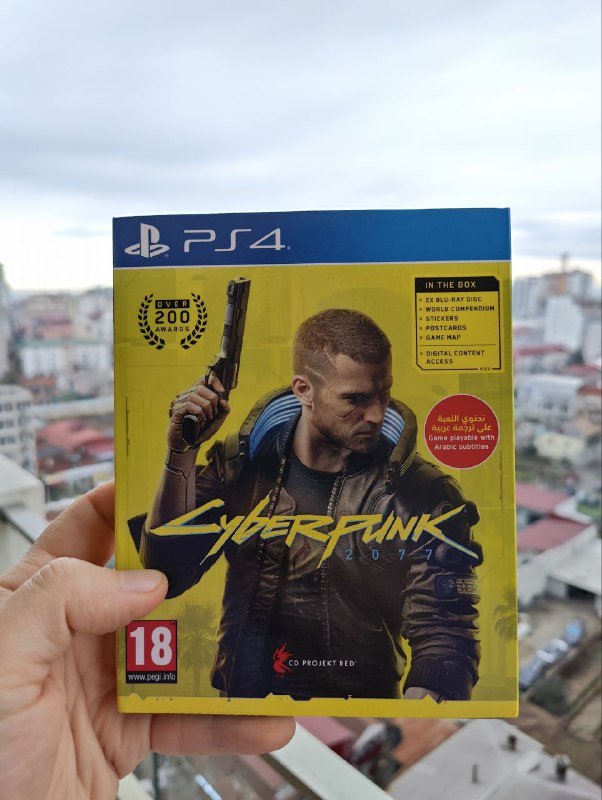 Cyberpunk 2077 для PS4 Day One Edition