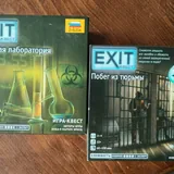 Настольные детективные игры Exit, Meiro, Призрак, Букет, Шерлок 2