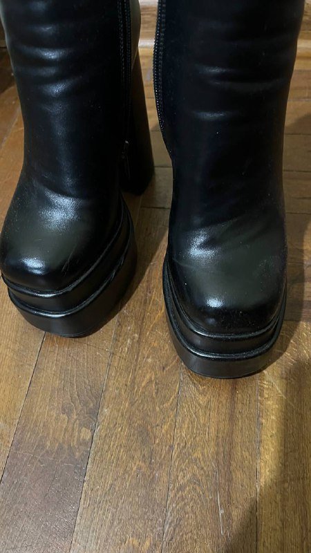 Ботильоны на платформе и высокий каблук, размер 37 3