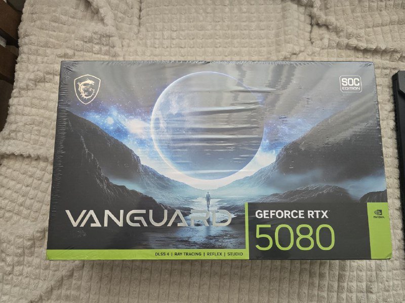 Видеокарта RTX 5080 MSI Vanguard 3