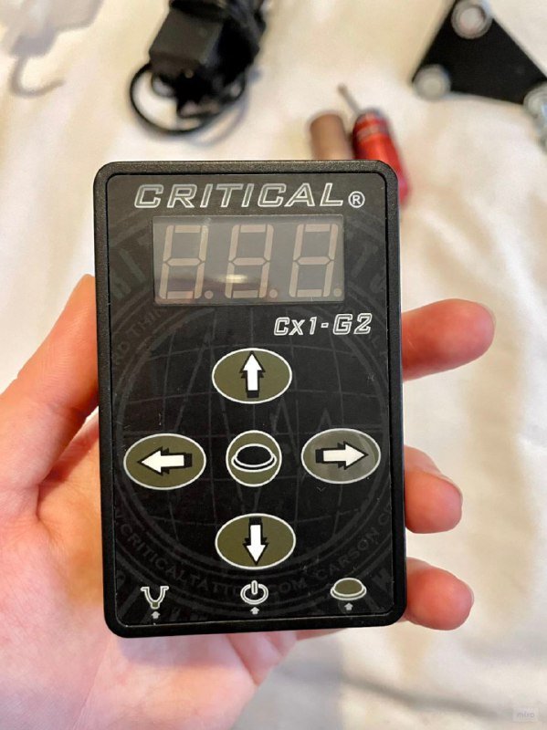 Тату набор Skinductor Vertigo, блок питания, педаль, иглы 4