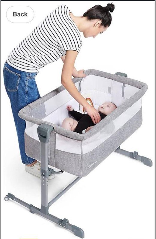 Кроватка приставная Kinderkraft Neste Air 3