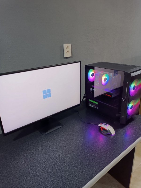 ПК i5-12400 RTX 4060, ПК i5-10400F RTX 3050, мониторы, периферия, стол