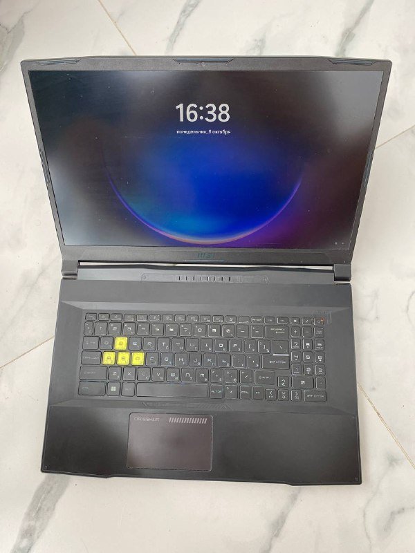 Мощный игровой ноутбук MSI crosshair 17 6
