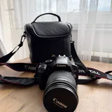 Фотоаппарат Canon с объективом, ремнем, батареей, зарядкой, сумкой 2