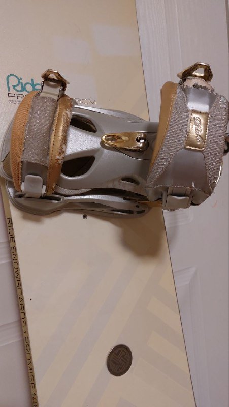Женский сноуборд Ride 148 с креплениями 4