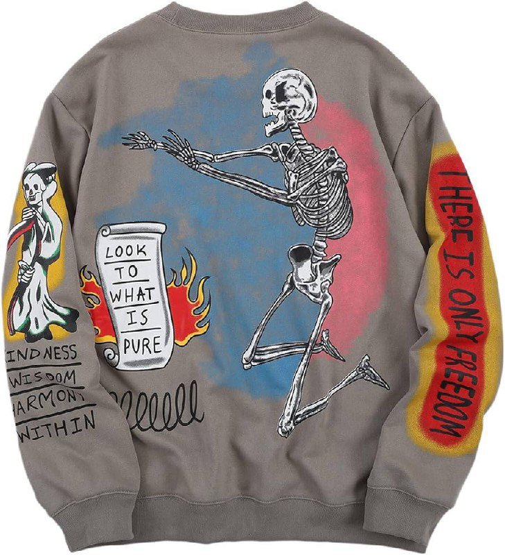 Мужской свитшот Rare Kanye West I Am Loving Awareness размер M-L 5