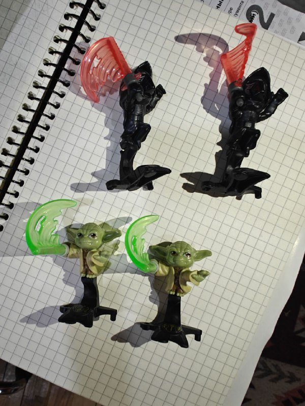 Фигурки kinder star wars