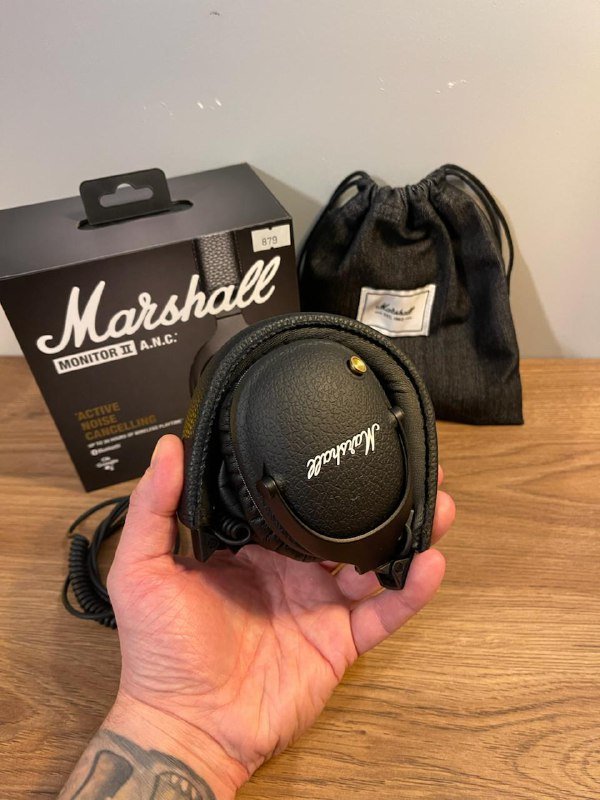 Наушники Marshall Monitor II ANC Black 3