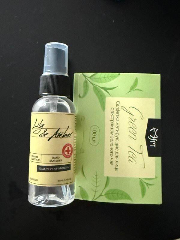 Антисептик и матирующие салфетки