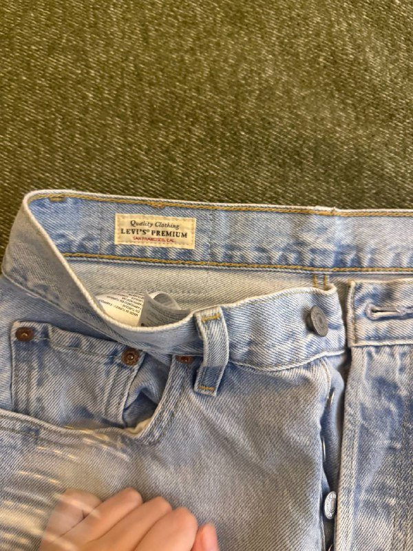 Мужские джинсы Levi's светло-голубые 4