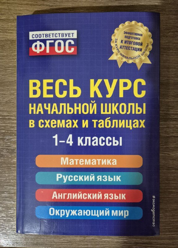 Весь курс начальной школы в схемах и таблицах 1-4 классы