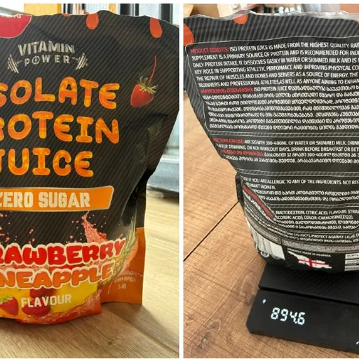 Изолят протеина Vitamin Power Isolate Protein Juice