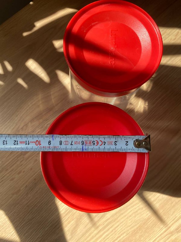 Банки стеклянные Luminarc с крышкой 3