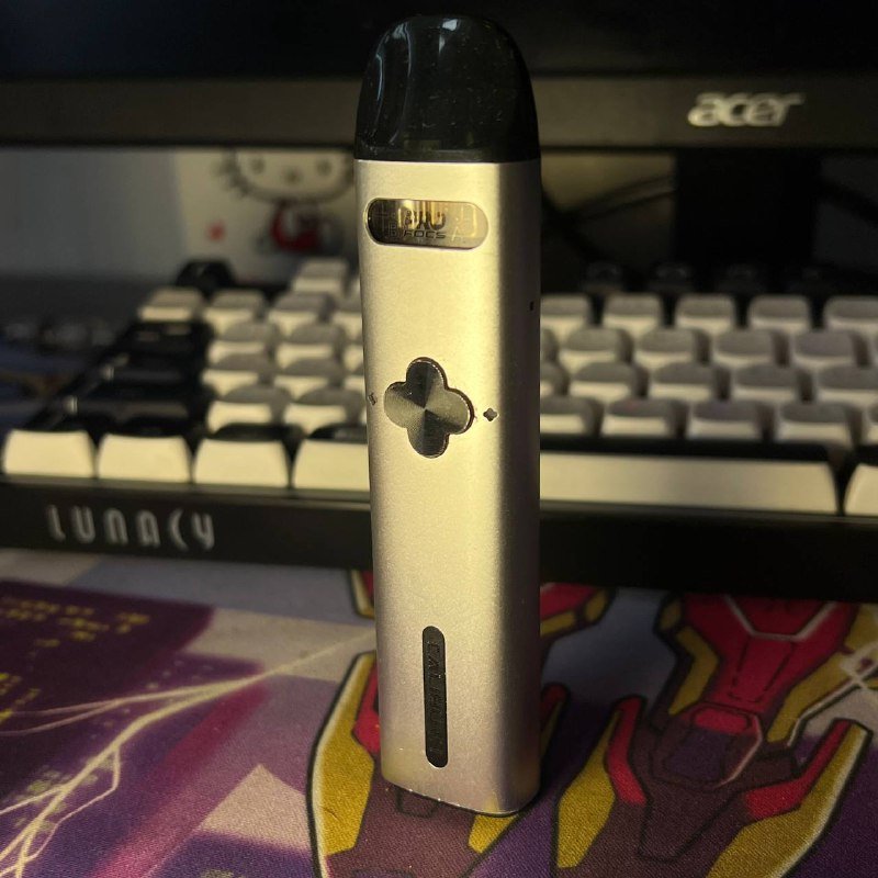 UWELL CALIBURN EXPLORER в серебристом цвете