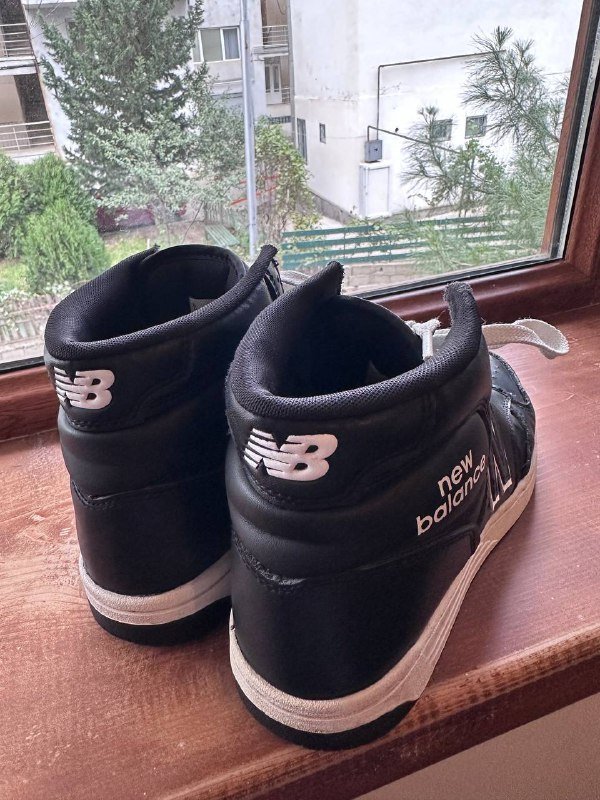 Ботинки New Balance, размер 41,5, кожа 3